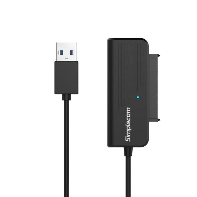 Simplecom SA205 Compact USB 3.0 to SATA Adapter Cable Converter for 2.5" SSD/HDD.