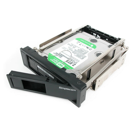 Simplecom SC314 Internal 5.25" Bay Mobile Rack 3.5" SATA HDD Backplane Enclosure.