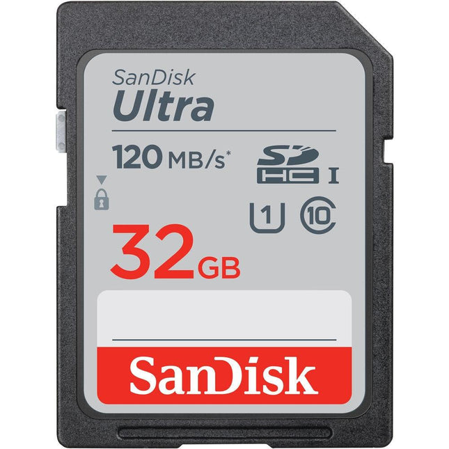 SANDISK SDSDUN4-032G-GN6IN  SDHC Ultra UHS-I Class 10 , U1, 120mb/s read &10mb/s write.