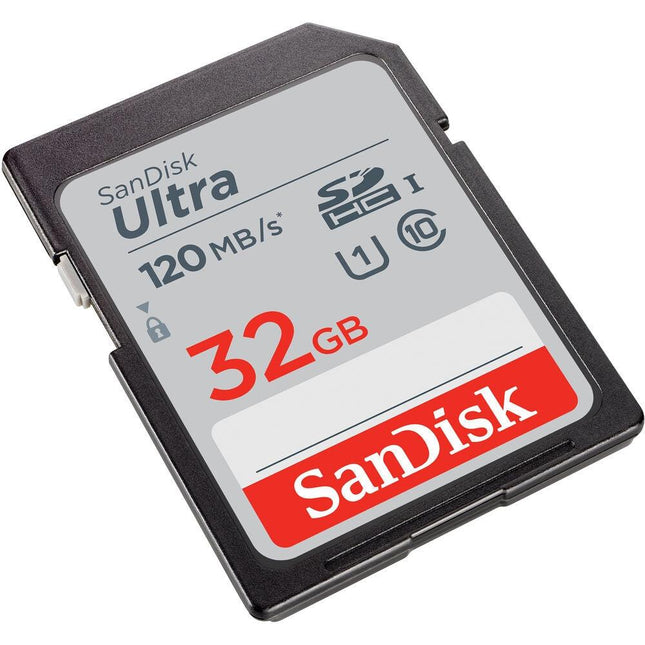 SANDISK SDSDUN4-032G-GN6IN  SDHC Ultra UHS-I Class 10 , U1, 120mb/s read &10mb/s write.