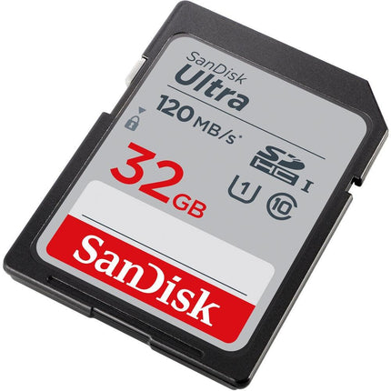 SANDISK SDSDUN4-032G-GN6IN  SDHC Ultra UHS-I Class 10 , U1, 120mb/s read &10mb/s write.