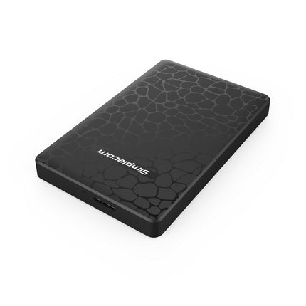 Simplecom SE101 Compact Tool-Free 2.5'' SATA to USB 3.0 HDD/SSD Enclosure Black.