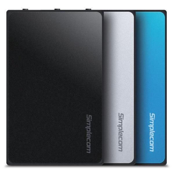 Simplecom SE325 Tool Free 3.5" SATA HDD to USB 3.0 Hard Drive Enclosure Black.