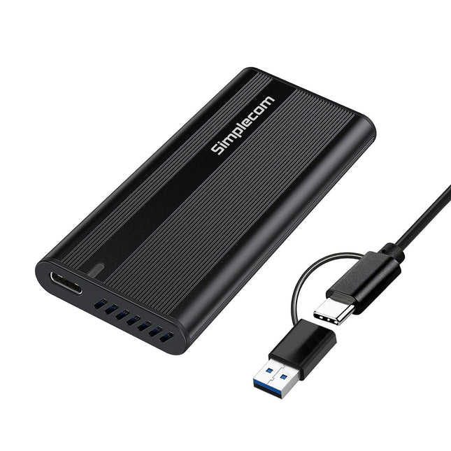 Simplecom SE505 NVMe M.2 SSD to USB-C Enclosure USB 3.2 Gen 2 10Gbps.