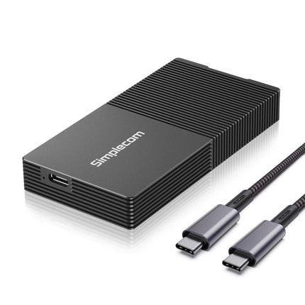 Simplecom SE640 USB4 to NVMe M.2 SSD USB-C Enclosure 40Gbps.