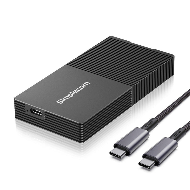Simplecom SE640 USB4 to NVMe M.2 SSD USB-C Enclosure 40Gbps.