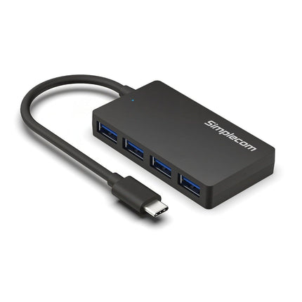 Simplecom CH350 SuperSpeed USB-C to 4-Port USB-A Hub USB 3.2 Gen1.