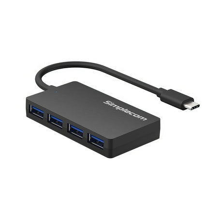 Simplecom CH350 SuperSpeed USB-C to 4-Port USB-A Hub USB 3.2 Gen1.