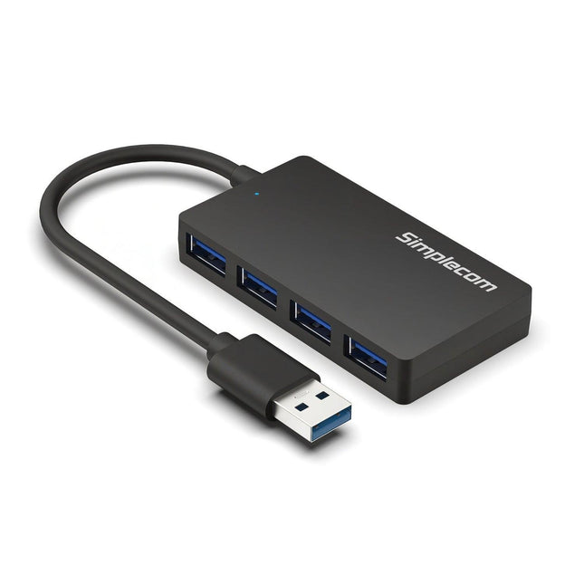 Simplecom CH352 4-Port SuperSpeed USB 3.0 Type-A Hub.