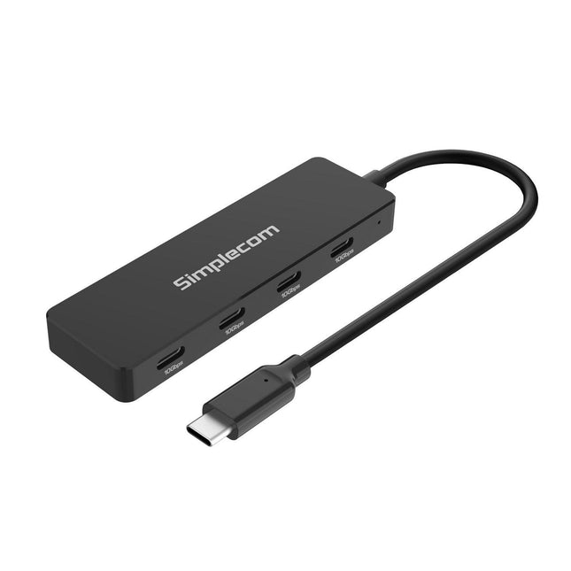 Simplecom CH384 USB-C to 4-Port USB-C Data Hub USB 3.2 Gen 2 10Gbps.