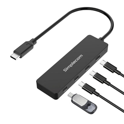 Simplecom CH384 USB-C to 4-Port USB-C Data Hub USB 3.2 Gen 2 10Gbps.