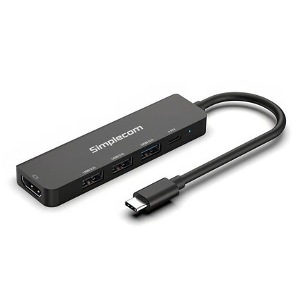 Simplecom CHT550 USB-C 5-in-1 Multiport Docking Station with USB Hub PD HDMI 2.0.