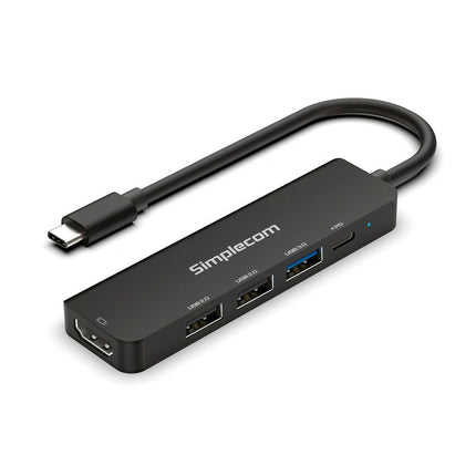 Simplecom CHT550 USB-C 5-in-1 Multiport Docking Station with USB Hub PD HDMI 2.0.