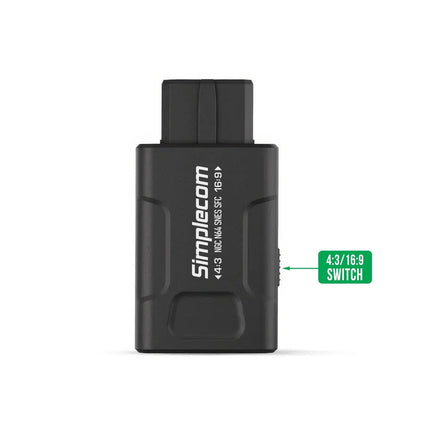 Simplecom CM461v2 HDMI Adapter Composite AV and S-Video to HDMI Converter for Nintendo NGC N64 SNES SFC.