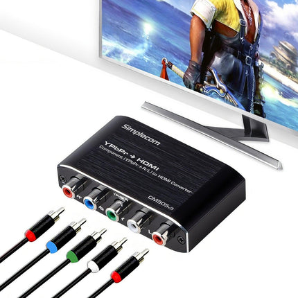 Simplecom CM505v3 Component (YPbPr + Stereo R/L) to HDMI Converter Full HD 1080p.