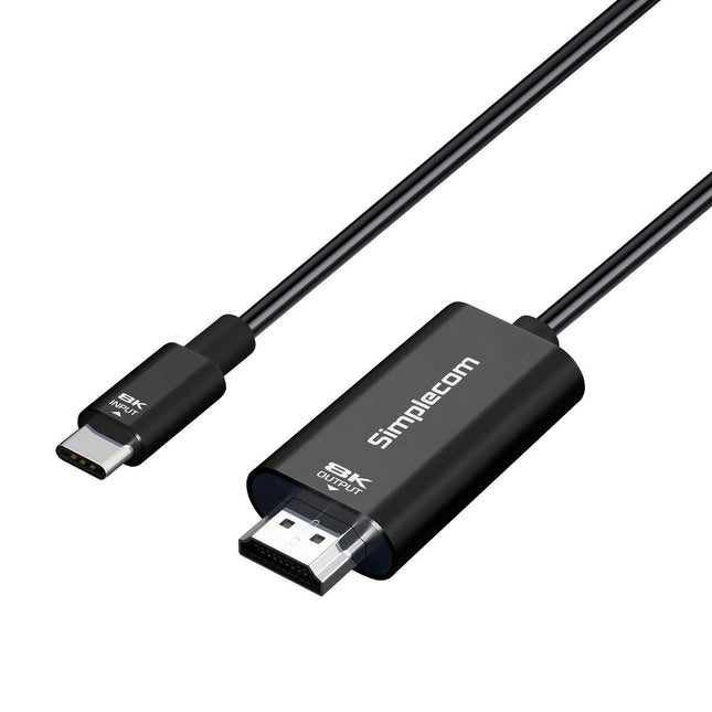 Simplecom DA324 USB-C to HDMI 2.1 Cable 2M HDCP 8K@60Hz.