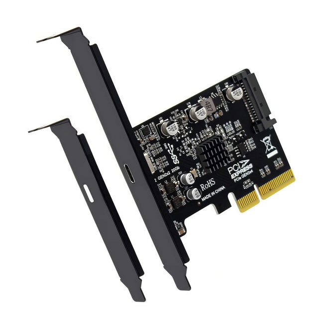 Simplecom EC318v2 PCI-e x4 to USB 3.2 Gen2x2 20Gbps USB-C Expansion Card.