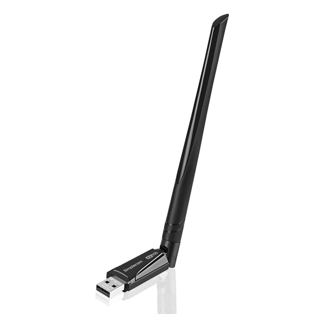 Simplecom NW831 Wi-Fi 6 and Bluetooth 5.3 Combo USB Adapter Dual Band AX900.