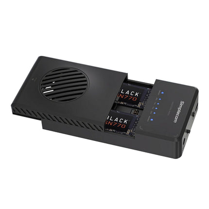 Simplecom SD560 Dual Bay NVMe M.2 SSD Enclosure Offline Clone Docking Station USB 3.2 Gen2 10Gbps.