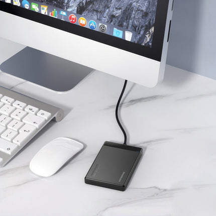 Simplecom SE109 Tool-free 2.5" SATA HDD SSD to USB-C Enclosure USB 3.2 Gen 1.