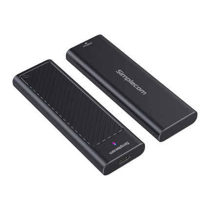 Simplecom SE538 M.2 SSD to USB 3.2 Gen 2x2 USB-C Enclosure 20Gbps NVMe SATA Dual Protocol.