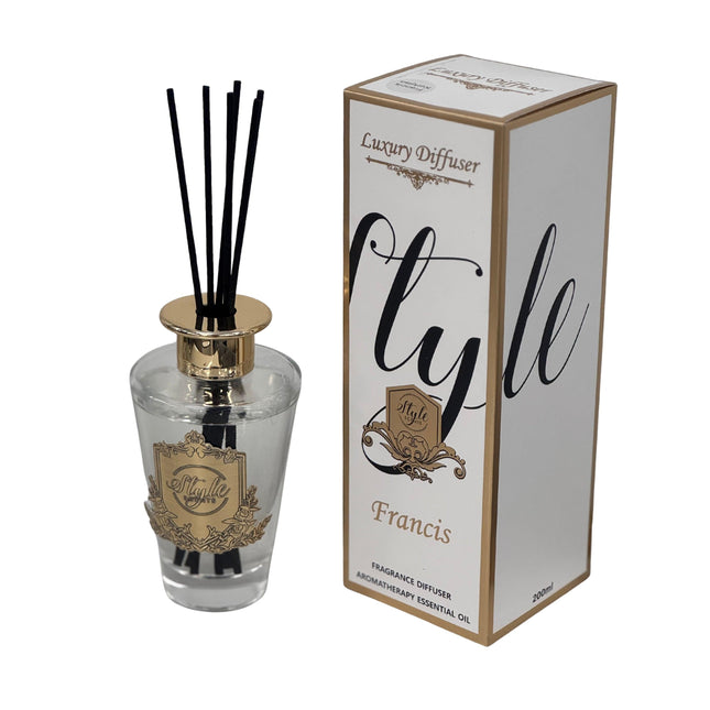 Style Scent Premium Fragrance Oil Diffuser 200ml - Francis.