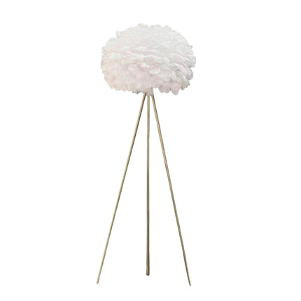 Feather Tripod Floor Lamp.