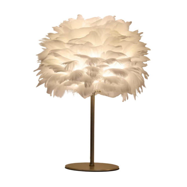 Feather Table Lamp.