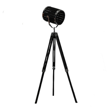 Industrial Tripod Floor Lamp.