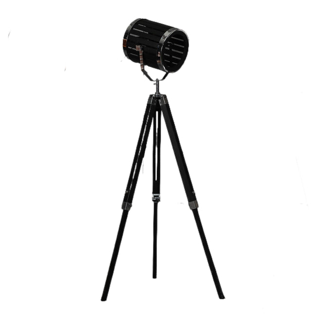 Industrial Tripod Floor Lamp.