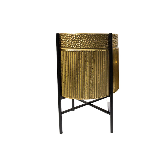 Rex Gold Planter - Gold - Large.