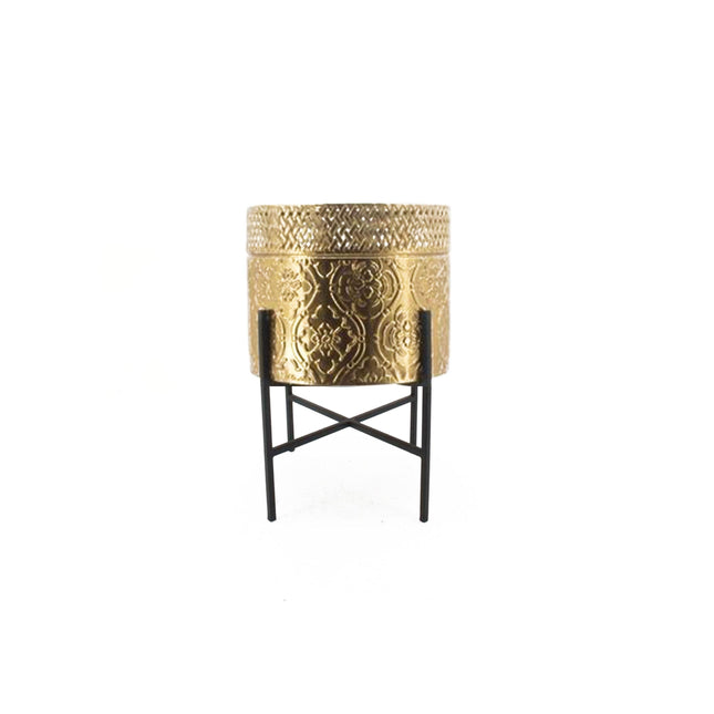 Hope Planter - Gold - Small.