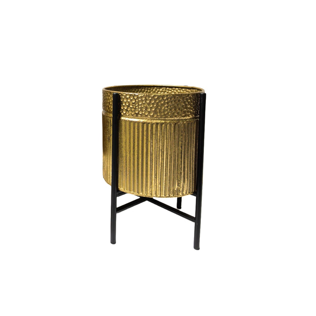 Rex Gold Planter - Gold - Small.