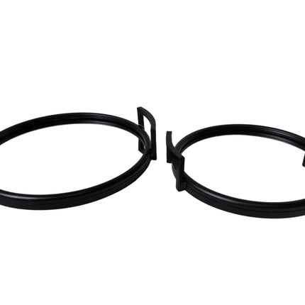 Eliza Round Tray - Large - Black.