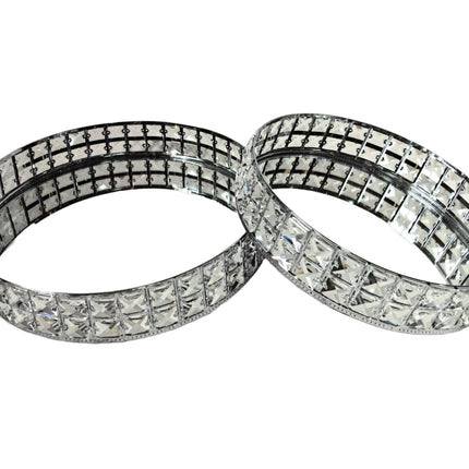 Katie Tray - Round - Small - Silver.