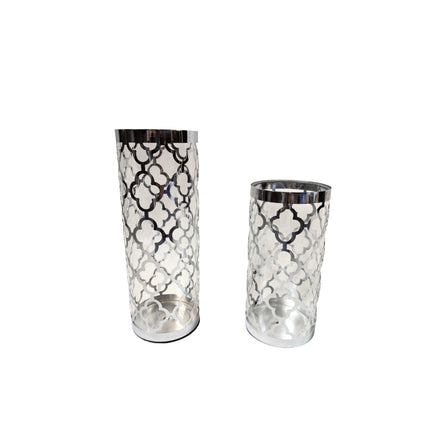 Ava Vase - Large- Silver.