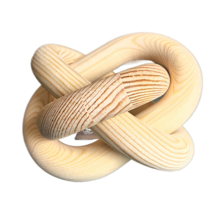 Wooden Knot Link Décor - Natural.