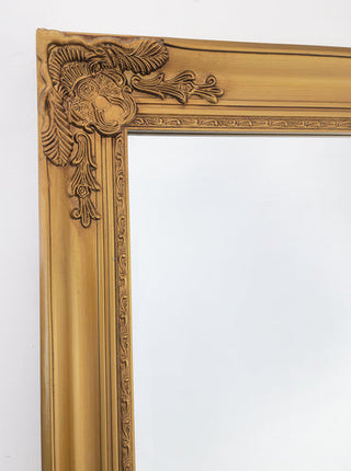 French Provincial Ornate Mirror - COUNTRY GOLD - X Large 100cm x 190cm.