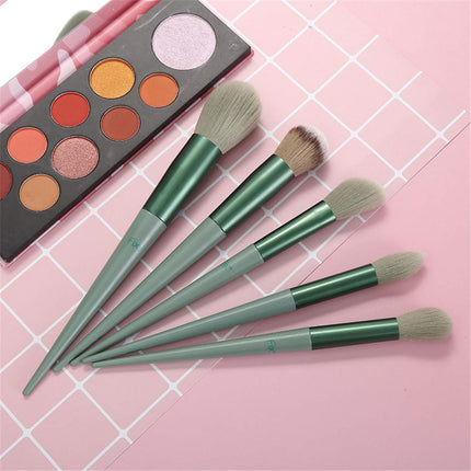 13 Pcs Makeup Brushes Sets Synthetic Foundation Blending Concealer Eye Shadow.