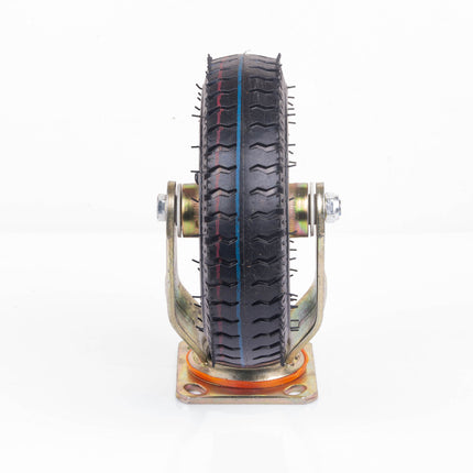8 Inch Swivel Castor Caster Pneumatic Tyres Tyre Wheels Trolley Cart Wheelbarrow.