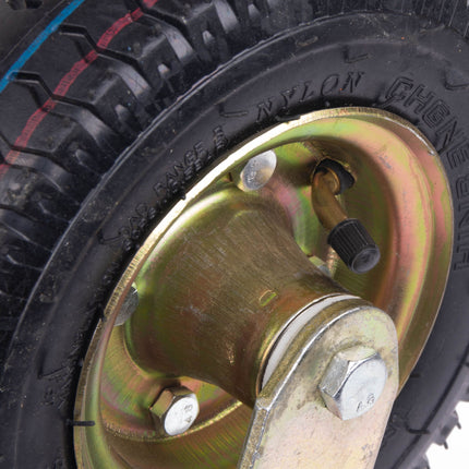 8 Inch Swivel Castor Caster Pneumatic Tyres Tyre Wheels Trolley Cart Wheelbarrow.