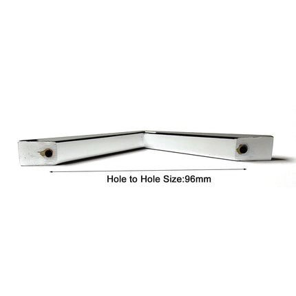 96MM Silver Zinc Alloy Kitchen Nickel Door Cabinet Drawer Handle Pulls.