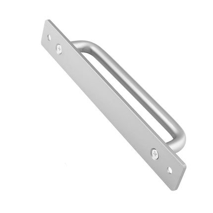 Barn Door Handle Sliding Pull Cabinet Door Handles Drawer knobs Kitchen Handles Silver.