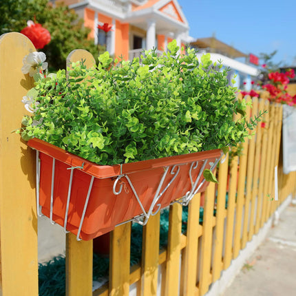 2 Pack Fake Plants Faux Artificial Eucalyptus Plants Home Garden Window Office Wedding Decoration.