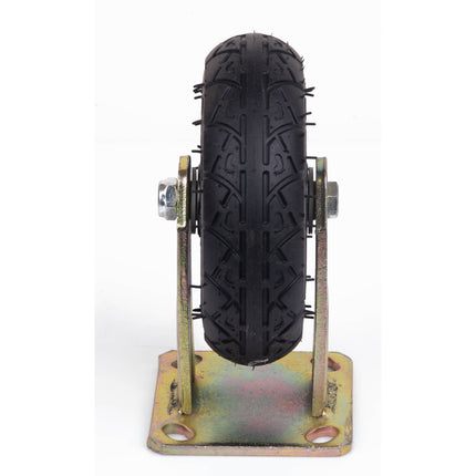 4x 6 Inch Castor Caster 2x swivel 2x fixed Pneumatic Tyres Wheels  Trolley Cart Wheelbarrow.