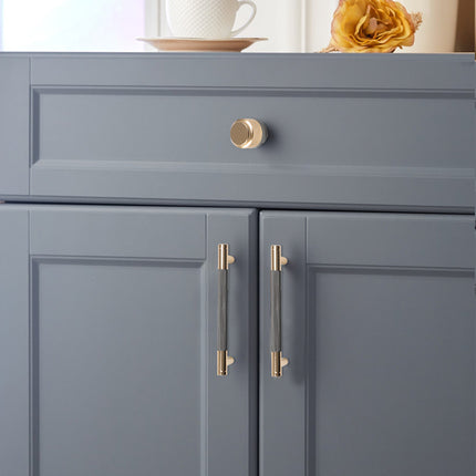 Gold Solid Modern Design Furniture Kitchen Cabinet Handles Drawer Bar Handle Pull 256mm.