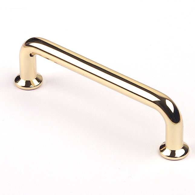 96mm Polished gold Furniture Kitchen Bathroom Cabinet Handles Drawer Bar Handle Pull Knob.