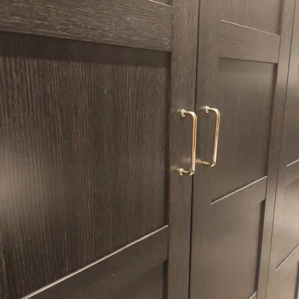 96mm Polished gold Furniture Kitchen Bathroom Cabinet Handles Drawer Bar Handle Pull Knob.