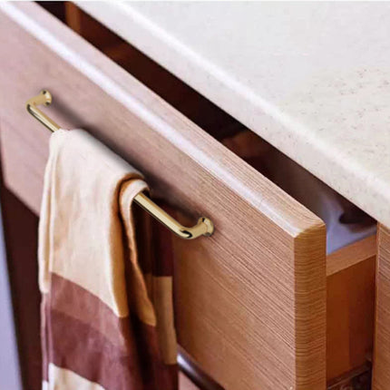 96mm Polished gold Furniture Kitchen Bathroom Cabinet Handles Drawer Bar Handle Pull Knob.