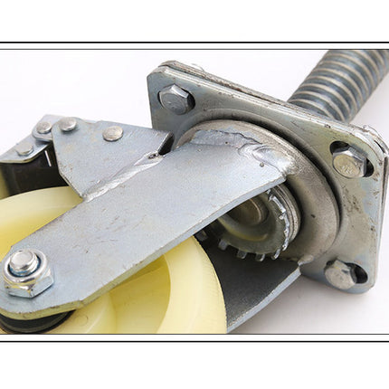 Industrial 150kg 6inch Heavy Duty Scaffold Scaffolding Adjustable Caster Wheel.